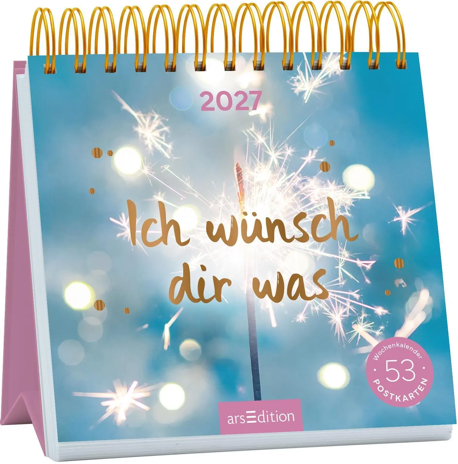Cover: 4014489139621 | Postkartenkalender Ich wünsch dir was 2027 | Kalender | 108 S. | 2027